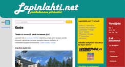 Desktop Screenshot of lapinlahti.net